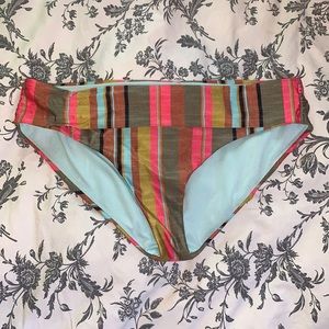 Prana Bikini Bottom - Dig It - Cacti Soleil Stripe - Women’s M